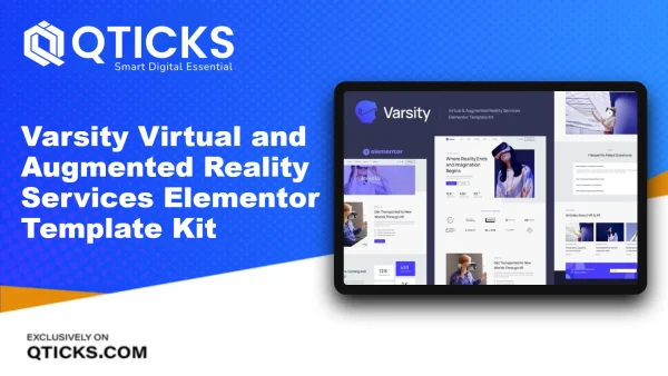 Varsity – Virtual and Augmented Reality Services Elementor Template Kit