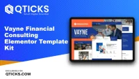 Vayne – Financial Consulting Elementor Template Kit