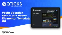 Veela – Vacation Rental and Resort Elementor Template Kit