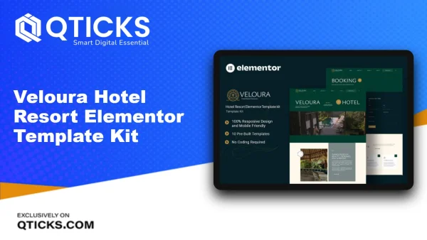 Veloza – Influencer & Talent Agency Elementor Template Kit