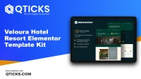 Veloura – Hotel Resort Elementor Template Kit