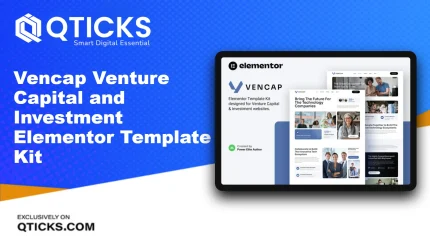 Vencap – Venture Capital and Investment Elementor Template Kit