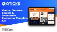 Venturr – Venture Capital & Investment Elementor Template Kit