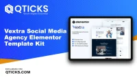 Vextra – Social Media Agency Elementor Template Kit