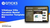 Villahoya – Villa Vacation Rental Elementor Template Kit