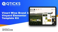 Vinart – Wine Brand & Vinyard Elementor Template Kit