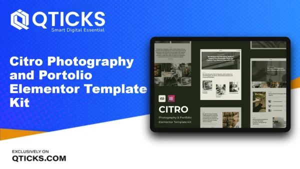Citro – Photography and Portolio Elementor Template Kit