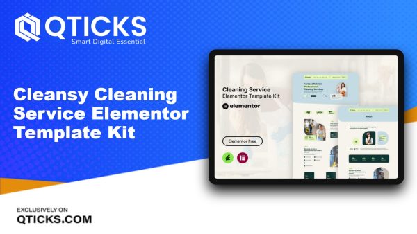 Cleansy – Cleaning Service Elementor Template Kit