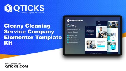 Cleany – Cleaning Service Company Elementor Template Kit