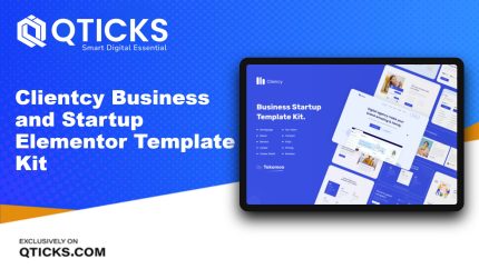 Clientcy | Business and Startup Elementor Template Kit