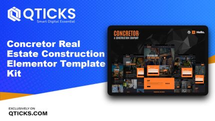 Concretor – Real Estate Construction Elementor Template Kit