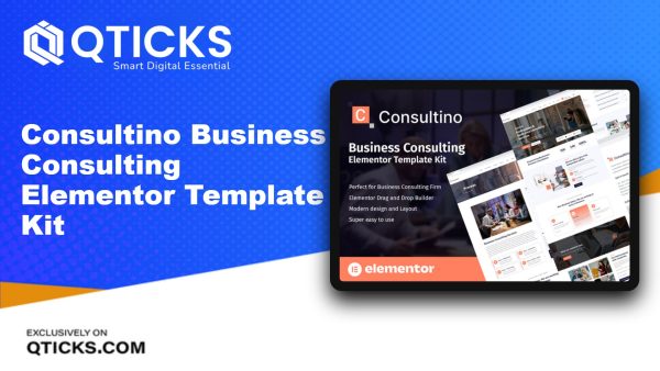 Consultino – Business Consulting Elementor Template Kit