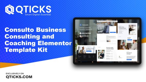 Consulto – Business Consulting and Coaching Elementor Template Kit