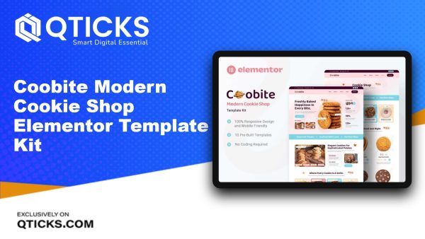 Coobite – Modern Cookie Shop Elementor Template Kit