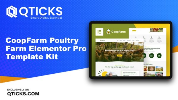 CoopFarm – Poultry Farm Elementor Pro Template Kit