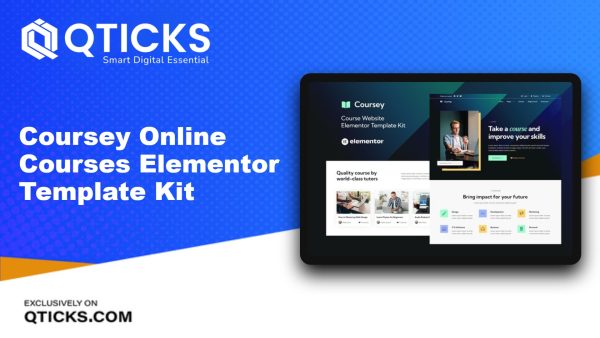 Coursey – Online Courses Elementor Template Kit