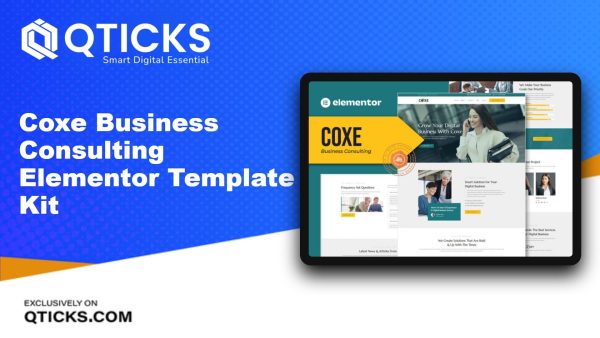 Coxe – Business Consulting Elementor Template Kit