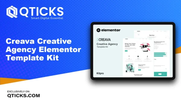 Creava – Creative Agency Elementor Template Kit