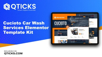 Cucioto – Car Wash Services Elementor Template Kit