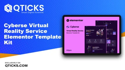 Cyberse – Virtual Reality Service Elementor Template Kit