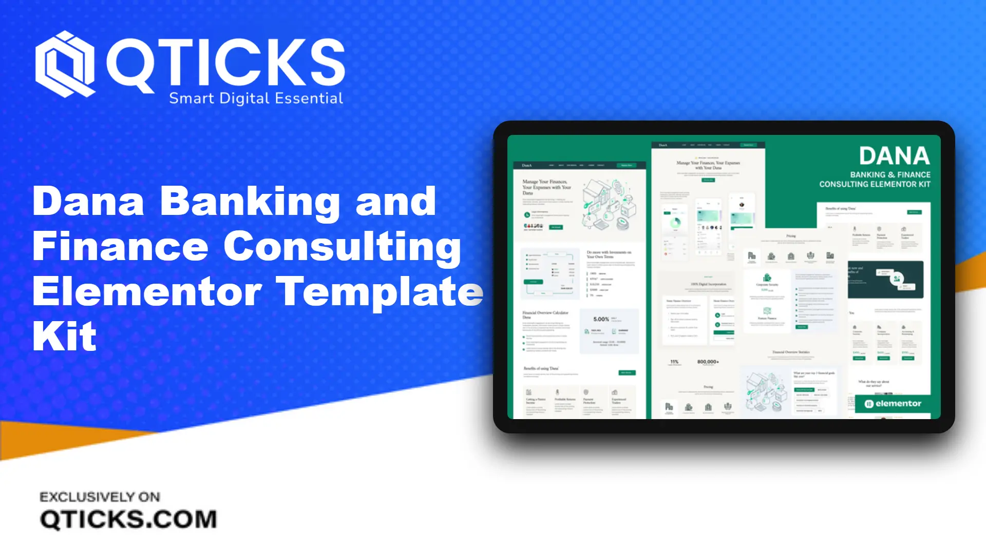 319-Dana – Banking and Finance Consulting Elementor Template Kit Dana – Banking and Finance Consulting Elementor Template Kit - Image 1