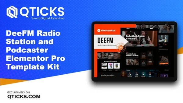 DeeFM – Radio Station and Podcaster Elementor Pro Template Kit