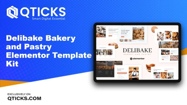 Delibake – Bakery and Pastry Elementor Template Kit