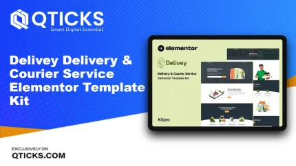 Delivey – Delivery & Courier Service Elementor Template Kit
