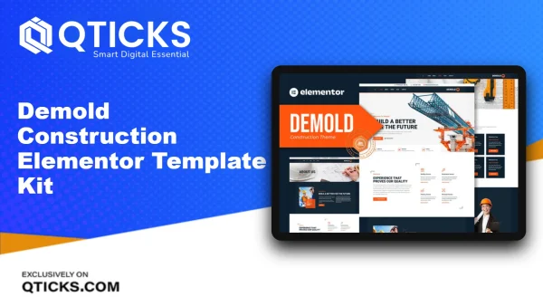 Demold – Construction Elementor Template Kit