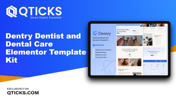 Dentry – Dentist and Dental Care Elementor Template Kit