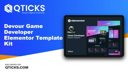 Devour – Game Developer Elementor Template Kit