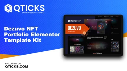 Dezuvo – NFT Portfolio Elementor Template Kit