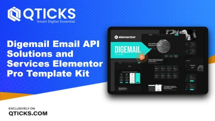 Digemail – Email API Solutions and Services Elementor Pro Template Kit