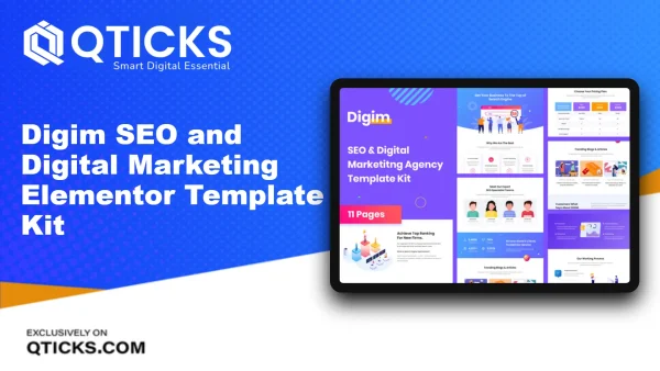 Digim – SEO and Digital Marketing Elementor Template Kit