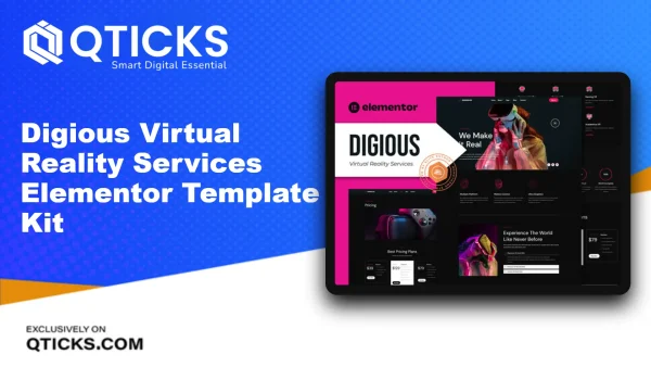 Digious – Virtual Reality Services Elementor Template Kit