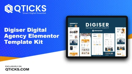Digiser – Digital Agency Elementor Template Kit