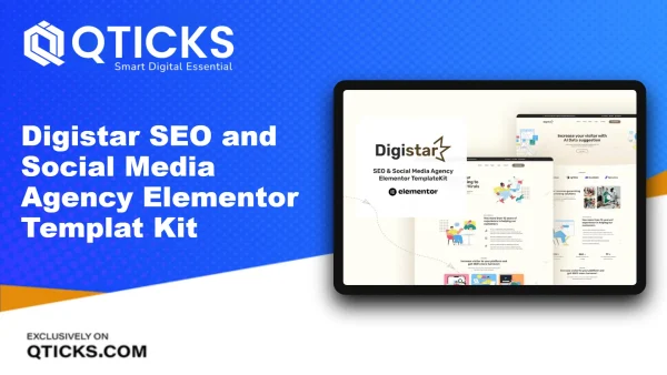Digistar – SEO and Social Media Agency Elementor Templat Kit