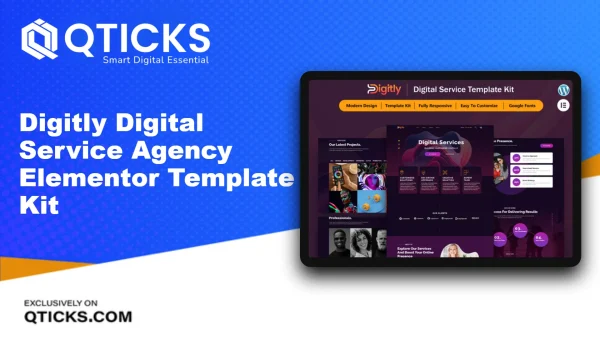 Digitly – Digital Service Agency Elementor Template Kit