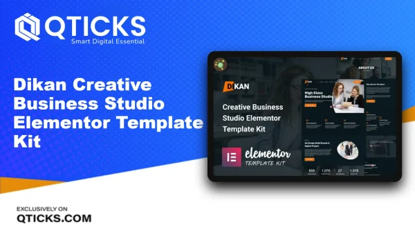 Dikan – Creative Business Studio Elementor Template Kit