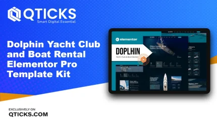 Dolphin – Yacht Club and Boat Rental Elementor Pro Template Kit