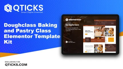 Doughclass – Baking and Pastry Class Elementor Template Kit