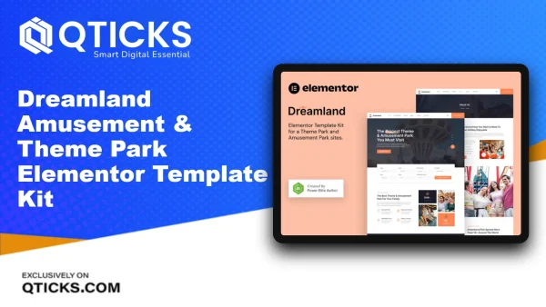 Dreamland – Amusement & Theme Park Elementor Template Kit