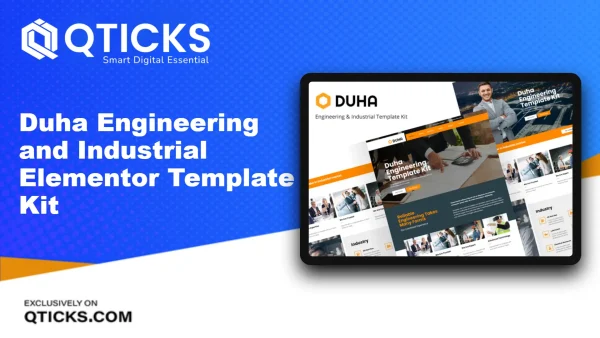 Duha – Engineering and Industrial Elementor Template Kit