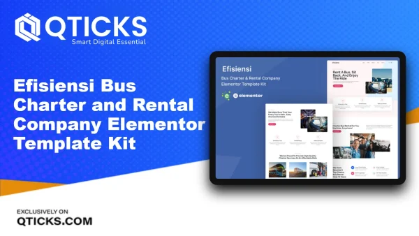 Efisiensi – Bus Charter and Rental Company Elementor Template Kit