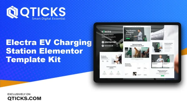 Electra – EV Charging Station Elementor Template Kit