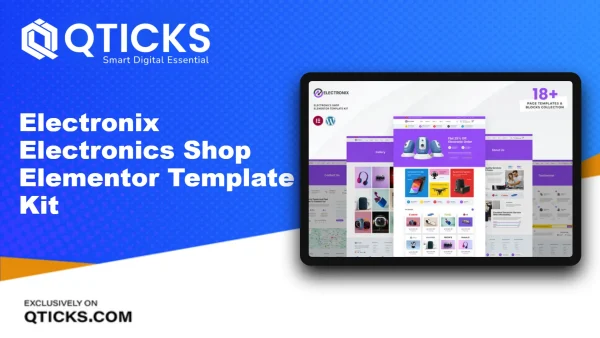 Electronix – Electronics Shop Elementor Template Kit