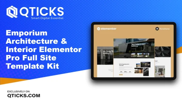 Emporium – Architecture & Interior Elementor Pro Full Site Template Kit