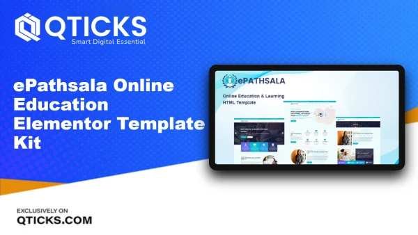 ePathsala – Online Education Elementor Template Kit