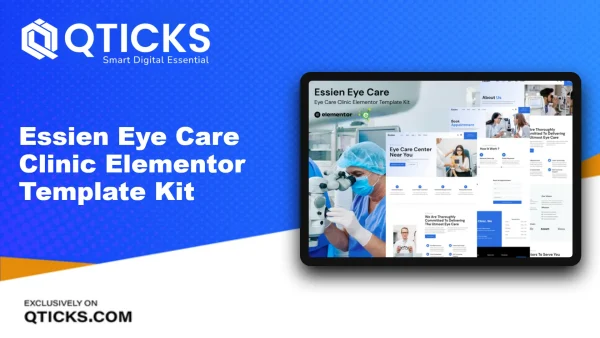 Essien – Eye Care Clinic Elementor Template Kit