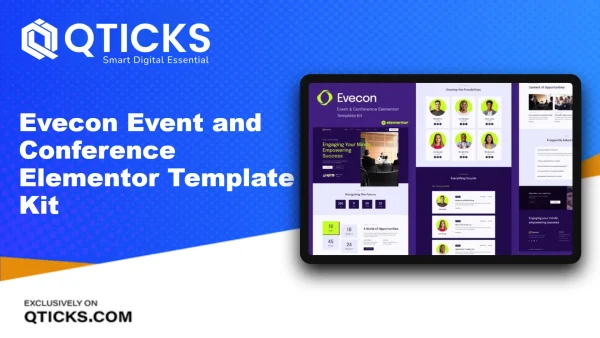 Evecon – Event and Conference Elementor Template Kit